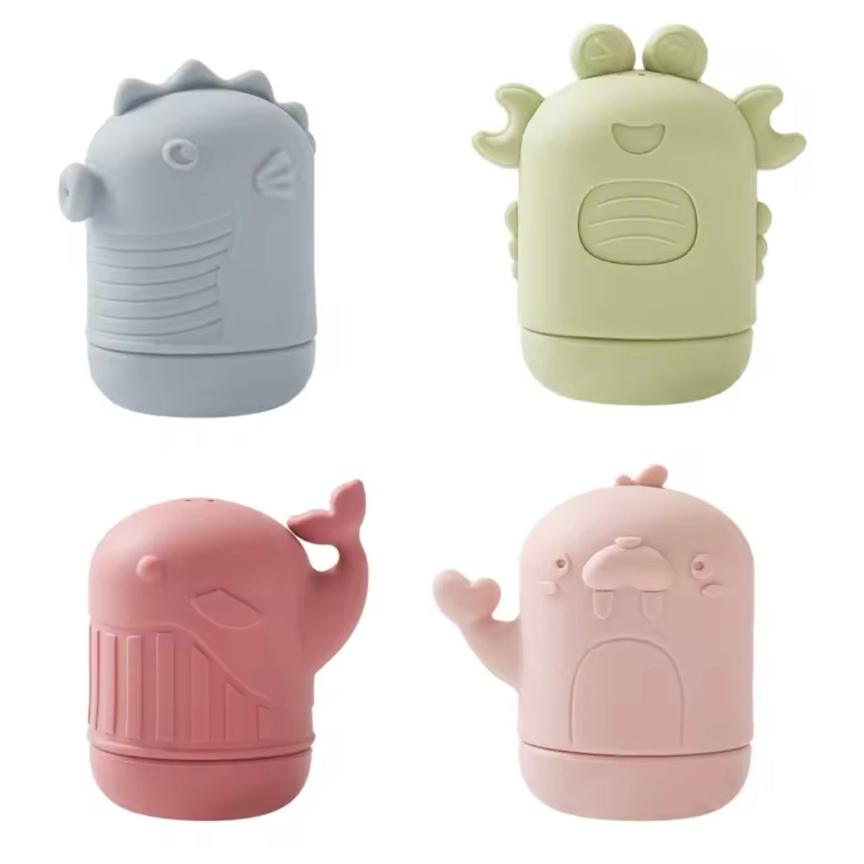 Baby Bad Spielzeug Tier niedlichen Cartoon Kleinkind Wasserspiel zeug schwimmen Badezimmer Baby Silikon Sprinkler Badewanne Tier Spielzeug Kleinkind Kinder Jungen