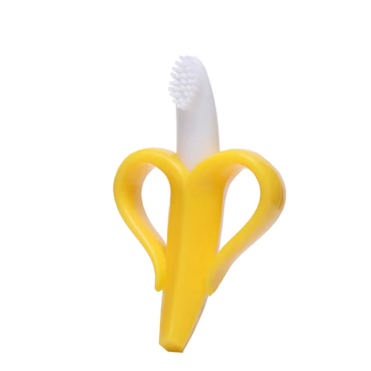 Banane Baby Beißring sicher Kleinkind Beißring Silikon bpa frei Banane Beißring Kauen Zahnpflege Toot Training Bananen Zahnbürste