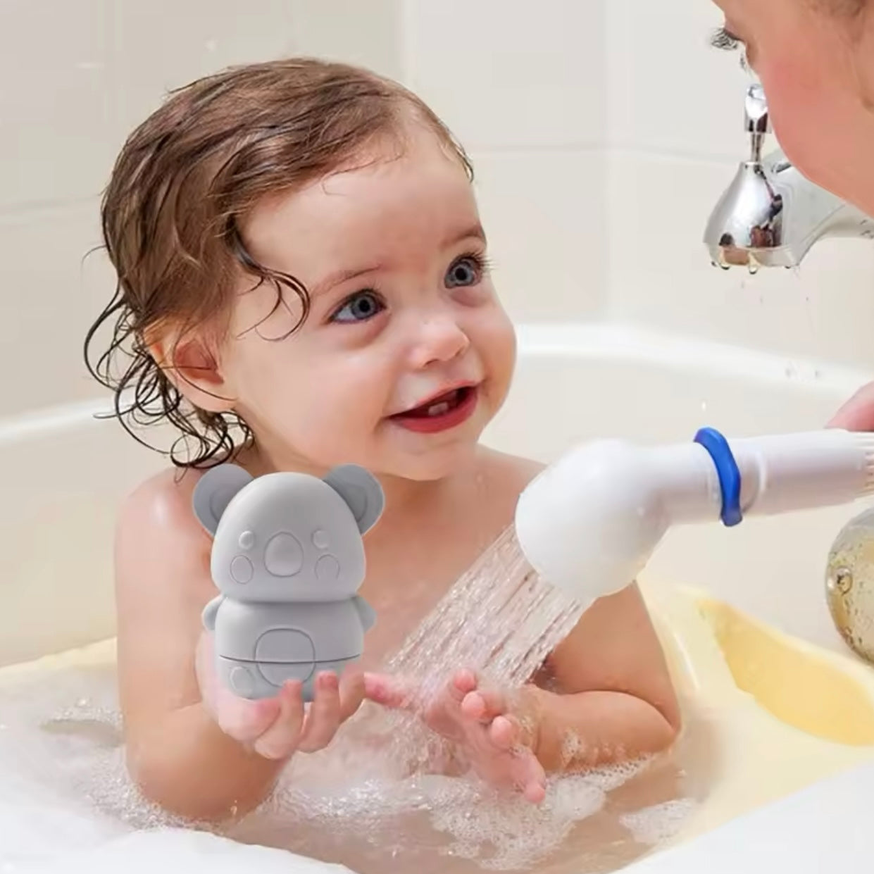 Baby Bad Spielzeug Tier niedlichen Cartoon Kleinkind Wasserspiel zeug schwimmen Badezimmer Baby Silikon Sprinkler Badewanne Tier Spielzeug Kleinkind Kinder Jungen