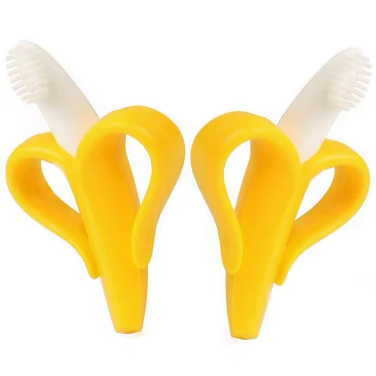 Banane Baby Beißring sicher Kleinkind Beißring Silikon bpa frei Banane Beißring Kauen Zahnpflege Toot Training Bananen Zahnbürste