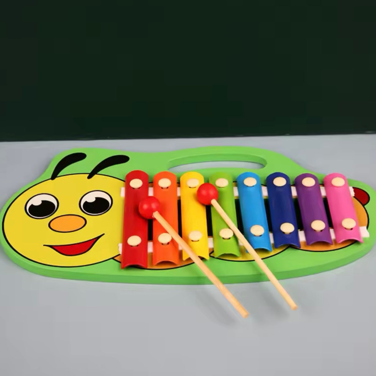 8-Skalen-Xylophon, pädagogisches Percussion-Xylophon, Lernen, professionelles Kinder-Xylophon aus Holz für Band, Anfänger, Geburtstagsgeschenk