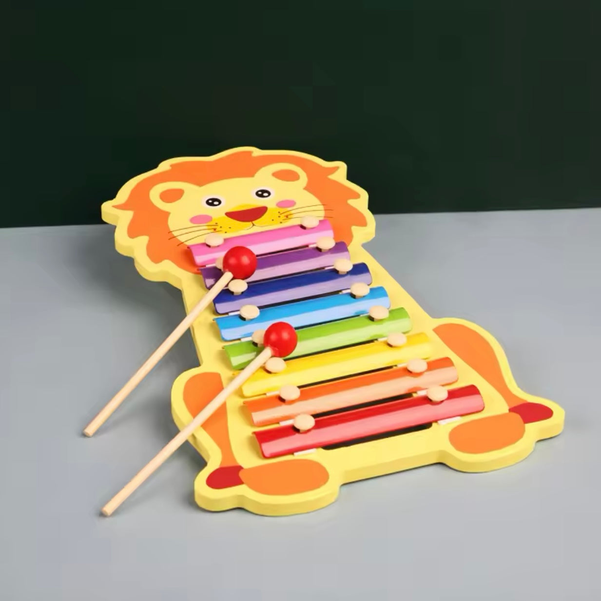 8-Skalen-Xylophon, pädagogisches Percussion-Xylophon, Lernen, professionelles Kinder-Xylophon aus Holz für Band, Anfänger, Geburtstagsgeschenk