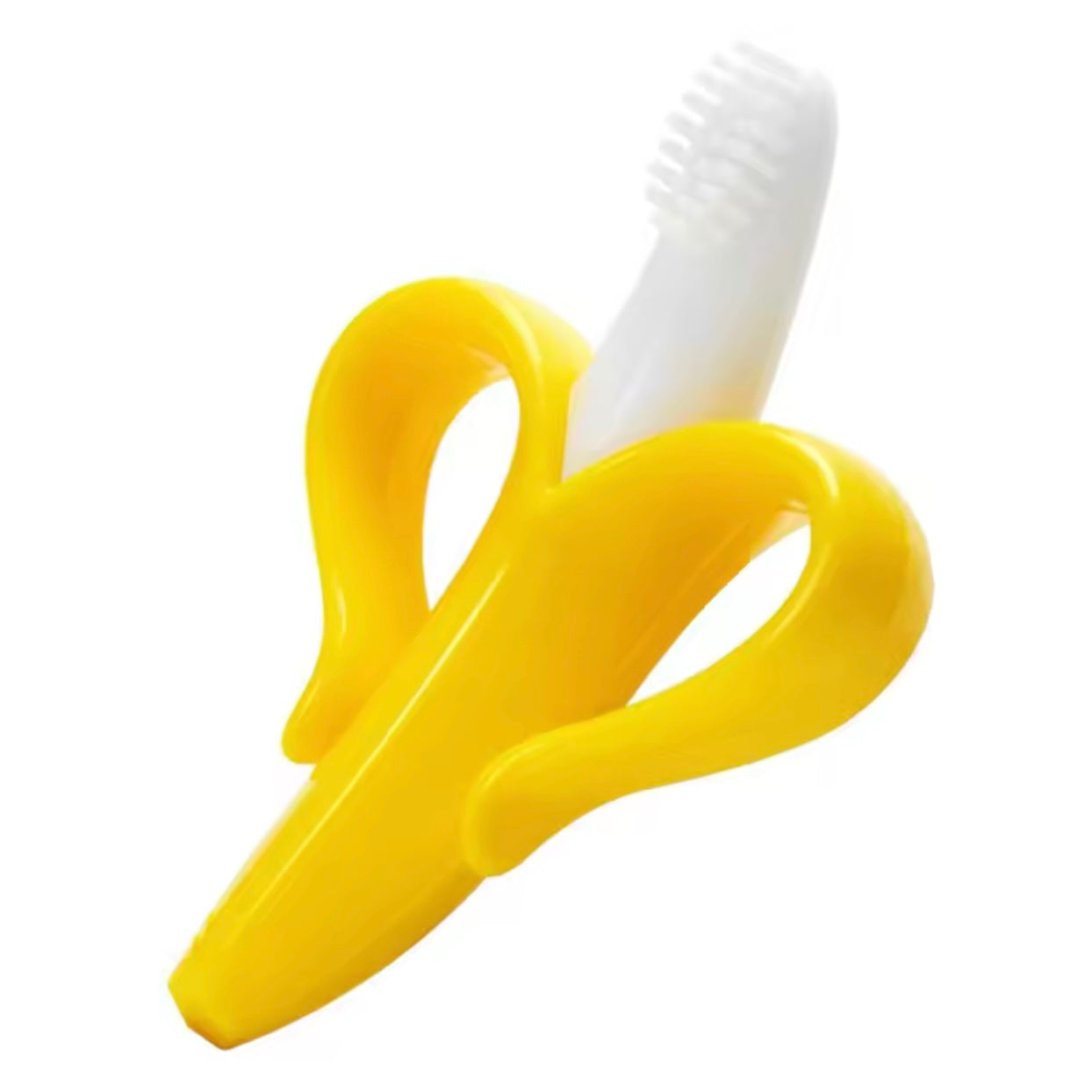Banane Baby Beißring sicher Kleinkind Beißring Silikon bpa frei Banane Beißring Kauen Zahnpflege Toot Training Bananen Zahnbürste
