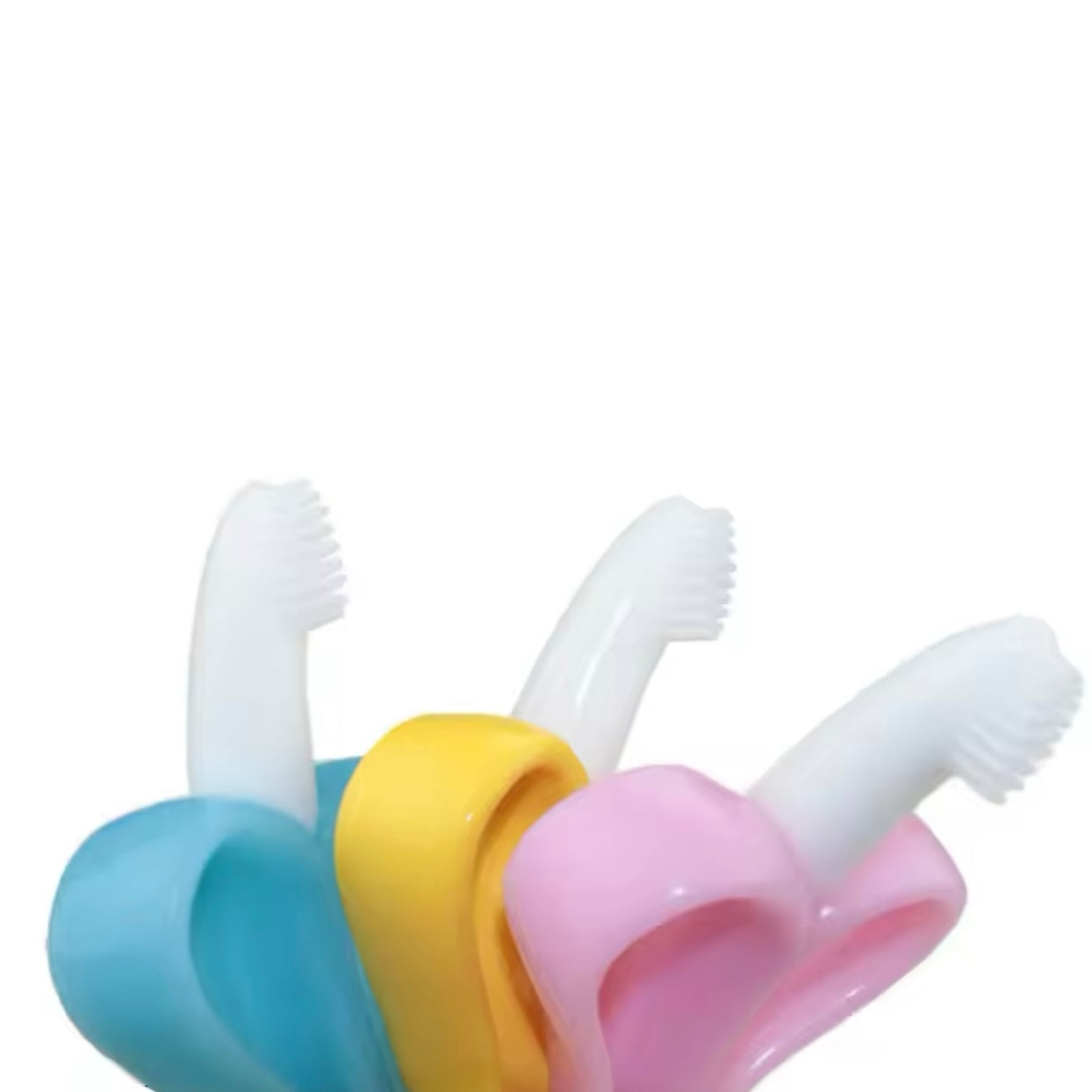 Banane Baby Beißring sicher Kleinkind Beißring Silikon bpa frei Banane Beißring Kauen Zahnpflege Toot Training Bananen Zahnbürste