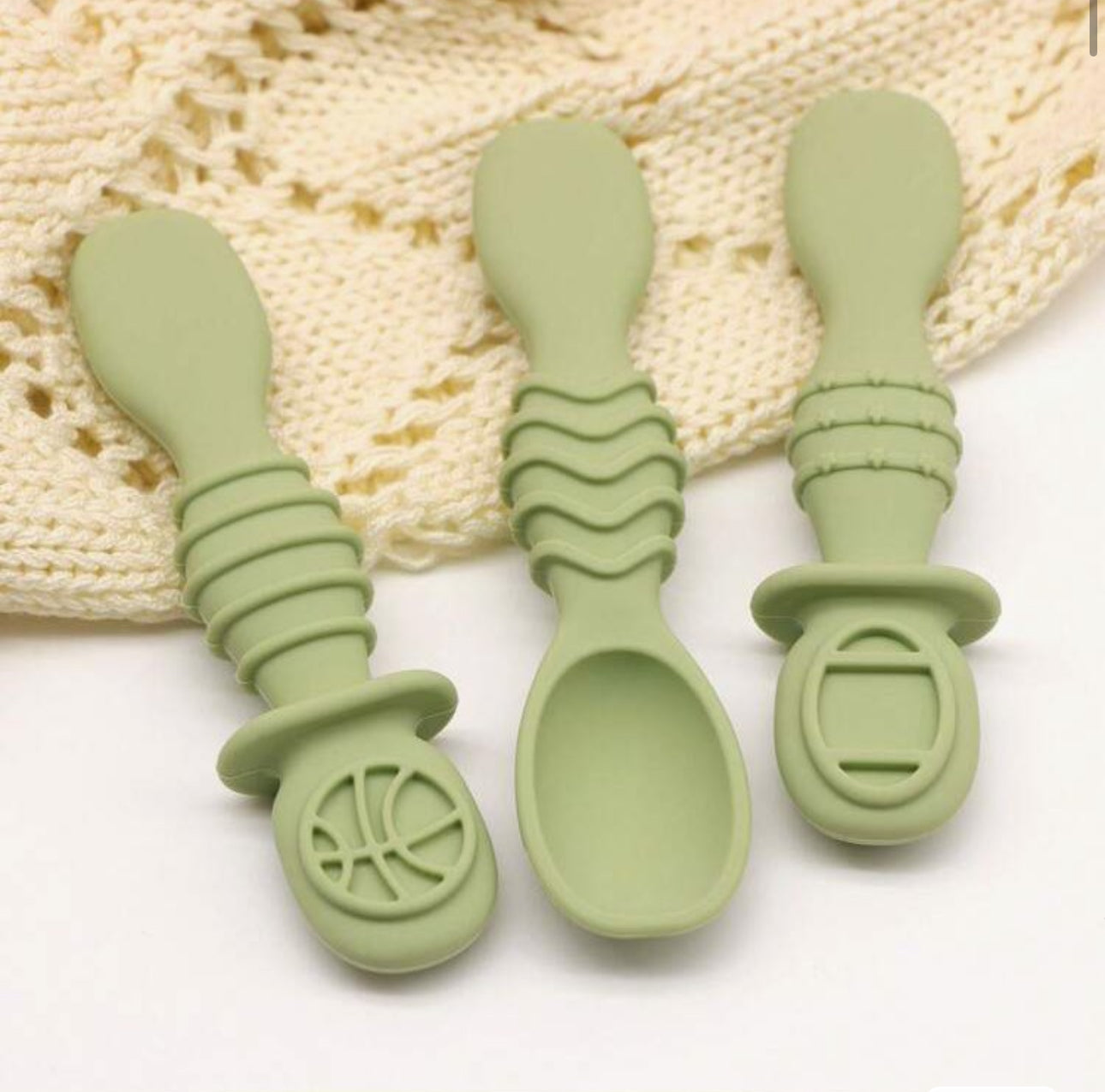 3er Set Baby Esslöfel