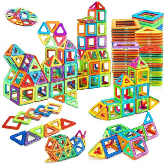 Magnetische Baumaterial Spielzeuge, fördert Kreativität und Handgeschicklichkeit, 3D Puzzle Design Spielzeug 32 Stück